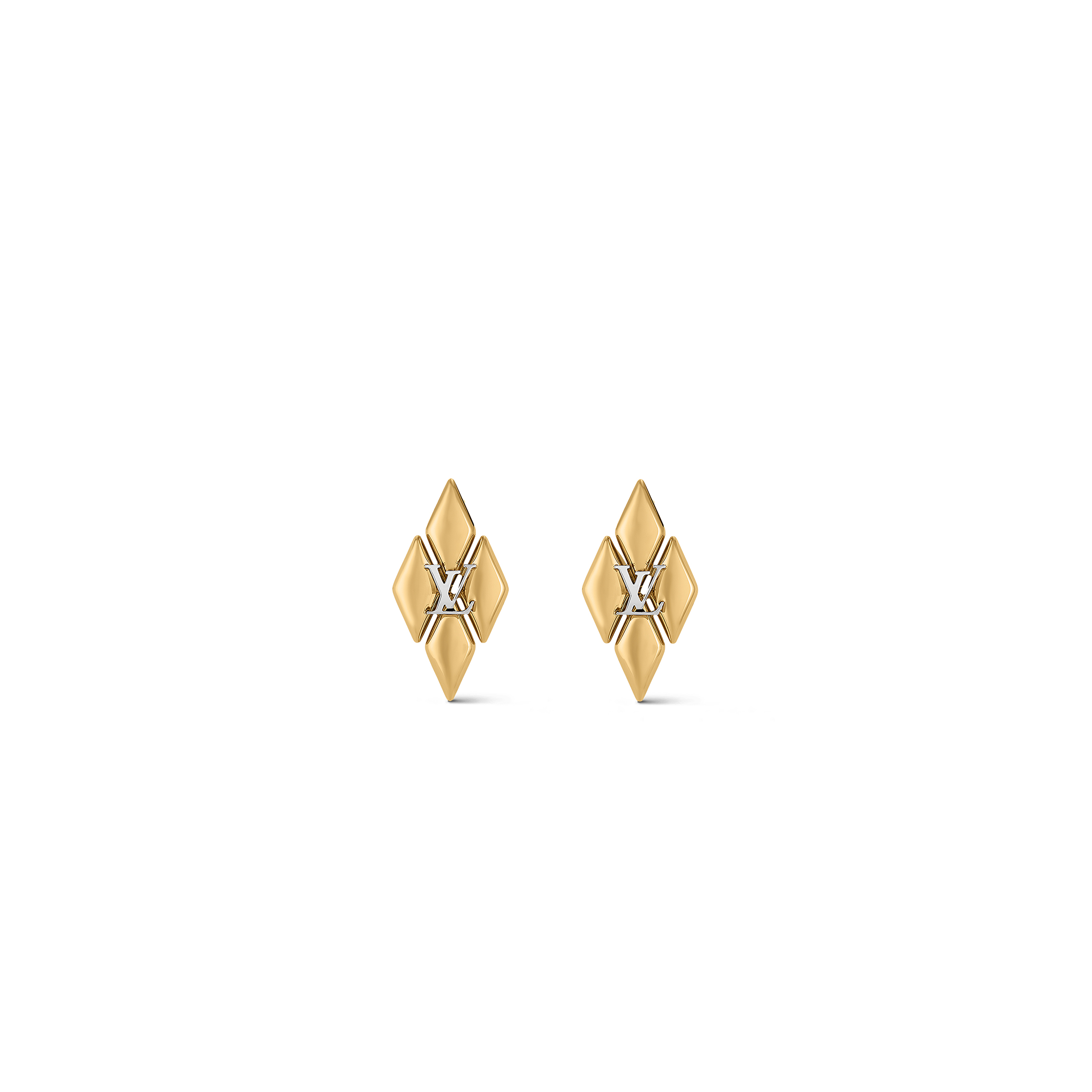 LOUIS VUITTON GO14 EARRINGS M01456